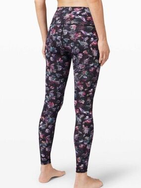 Lululemon Wunder Under High-Rise Tight Luxtreme Activate Floral Multi Womens 4